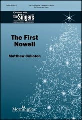 The First Nowell SATB choral sheet music cover